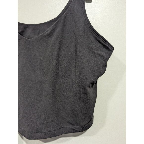 Lululemon Tank Top Womens 12 Black Align Built In Bra Athleisure Yoga Workout - Picture 5 of 13